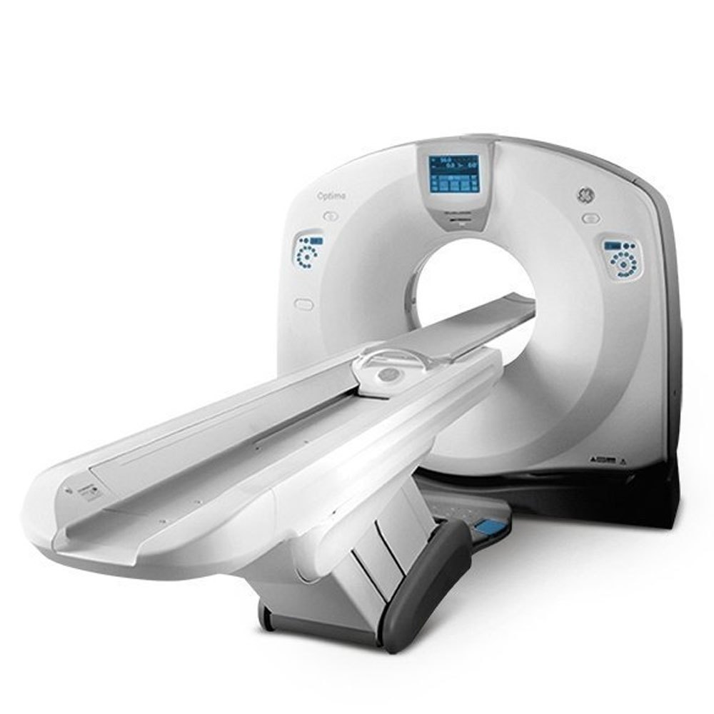 Home ge optima 660 128 slice ct scan machine